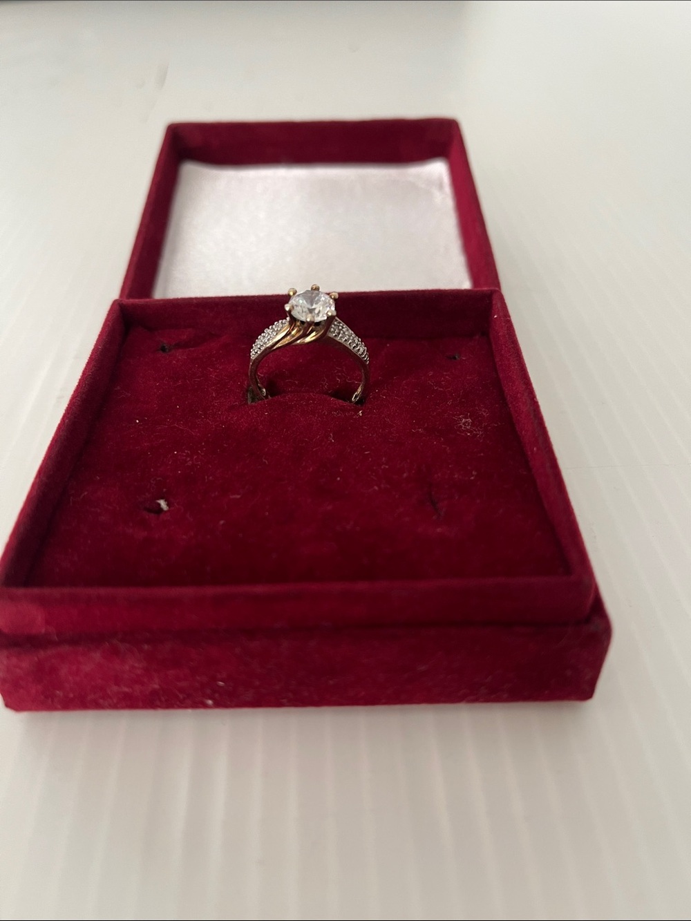 925 Vintage Sterling Silver Ring Size 7.5